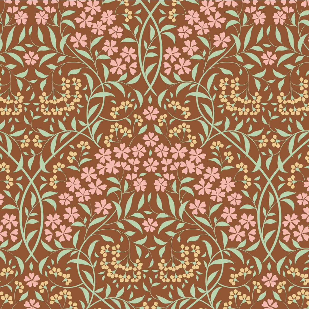 Tilda Patchwork Stoff Baumwolle - Sanctuary - Larissa Caramel